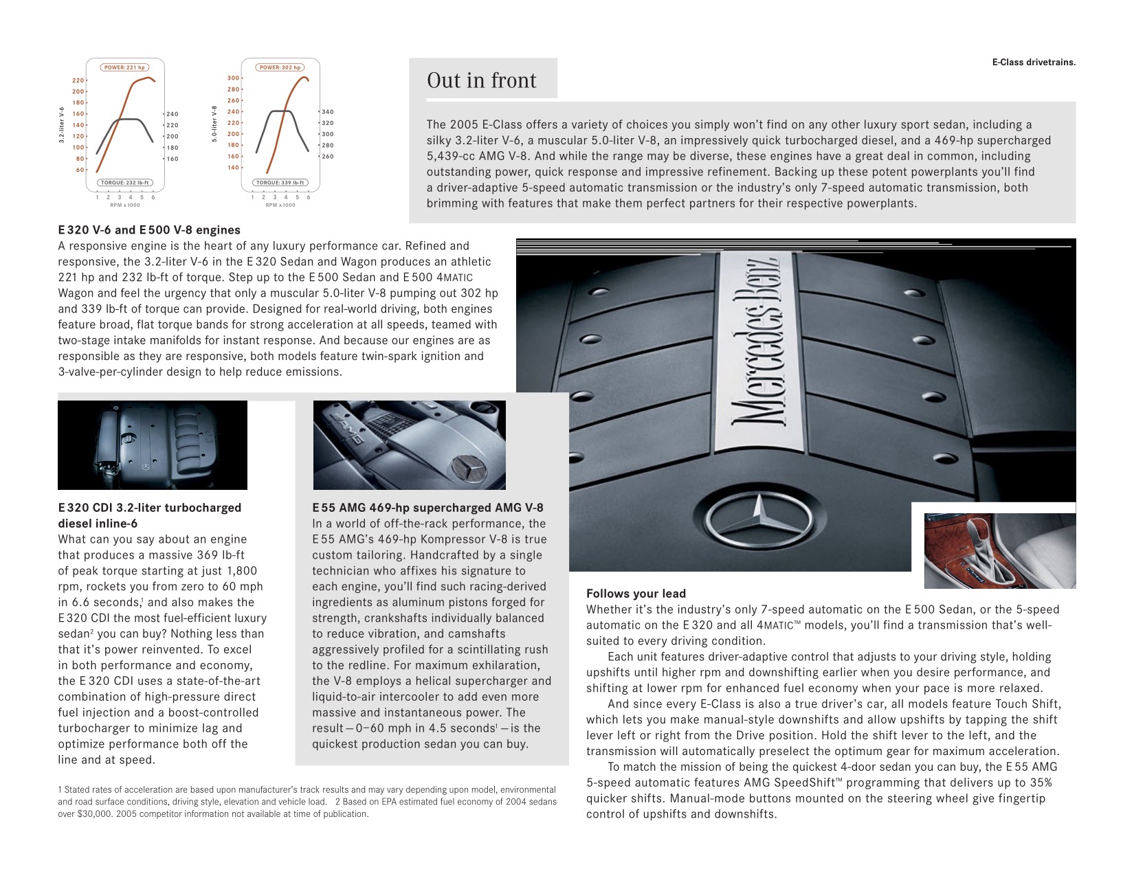2005 Mercedes-Benz E-Class Brochure Page 21